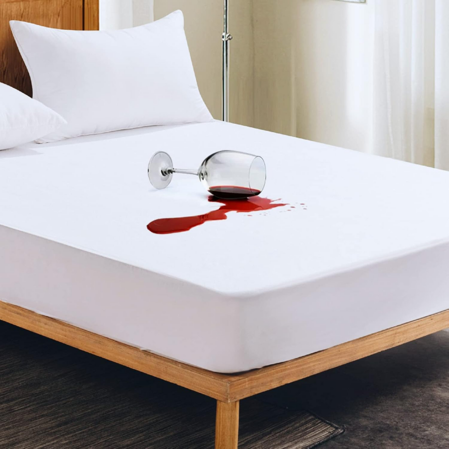 CUBRE COLCHON PROTECTOR IMPREMABLE