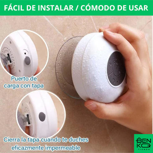 AQUABEAT PARLANTE BLUETOOTH PARA DUCHA