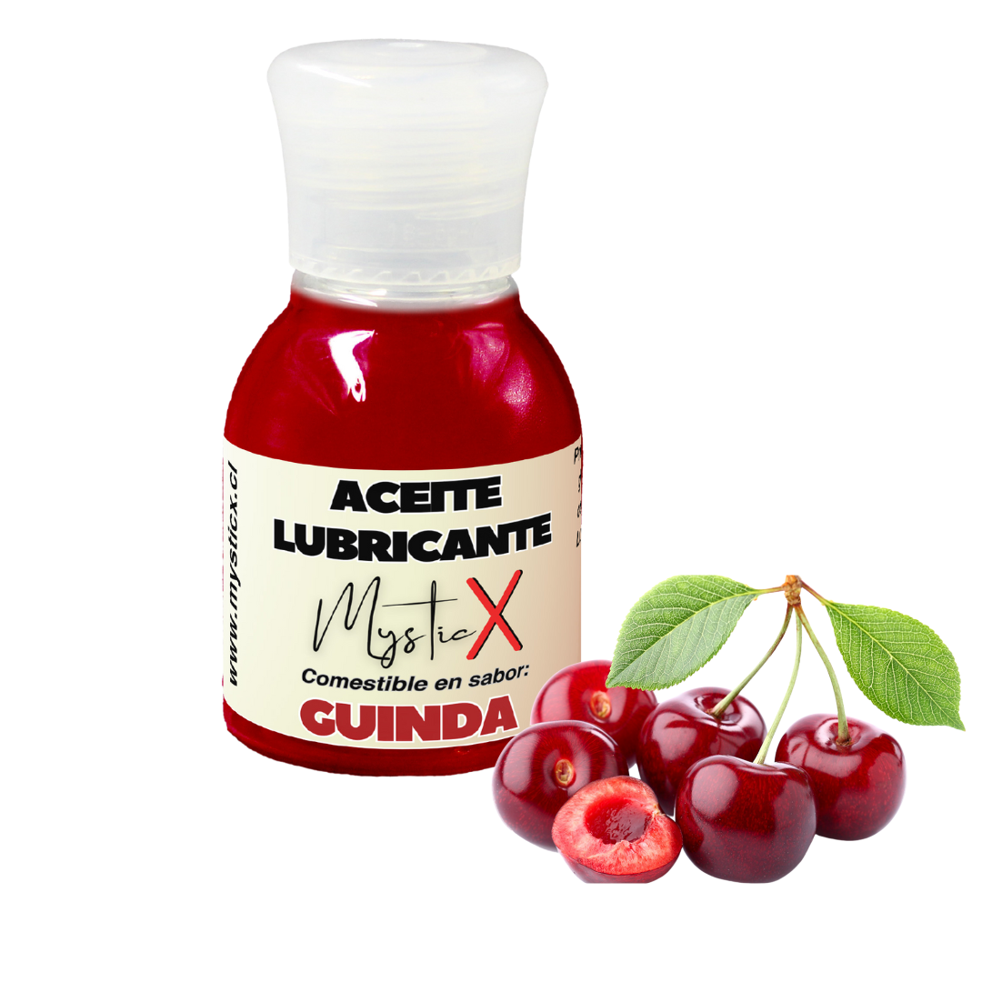 ACEITE LUBRICANTE COMESTIBLE MYSTIC X GUINDA 30 ML