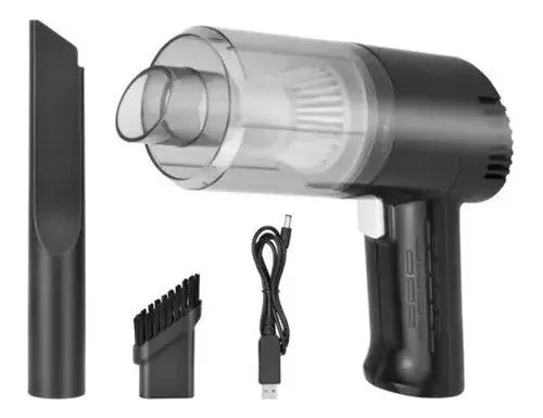 ASPIRADORA PORTATIL PARA EL HOGAR Y EL VEHICULO INALAMBRICA USB