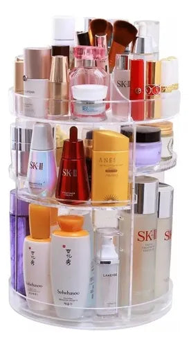 ORGANIZADOR SOPORTE ROTATIVO 360 MAQUILLAJE COSMETICOS
