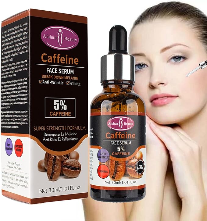 SERUM FACIAL DE CAFEINA HEDRATANTE PARA LA PIEL