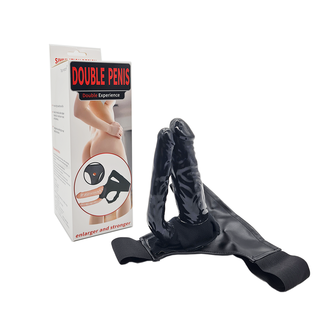 ARNES CON PROTESIS COLOR NEGRO PARA DOBLE PENETRACION
