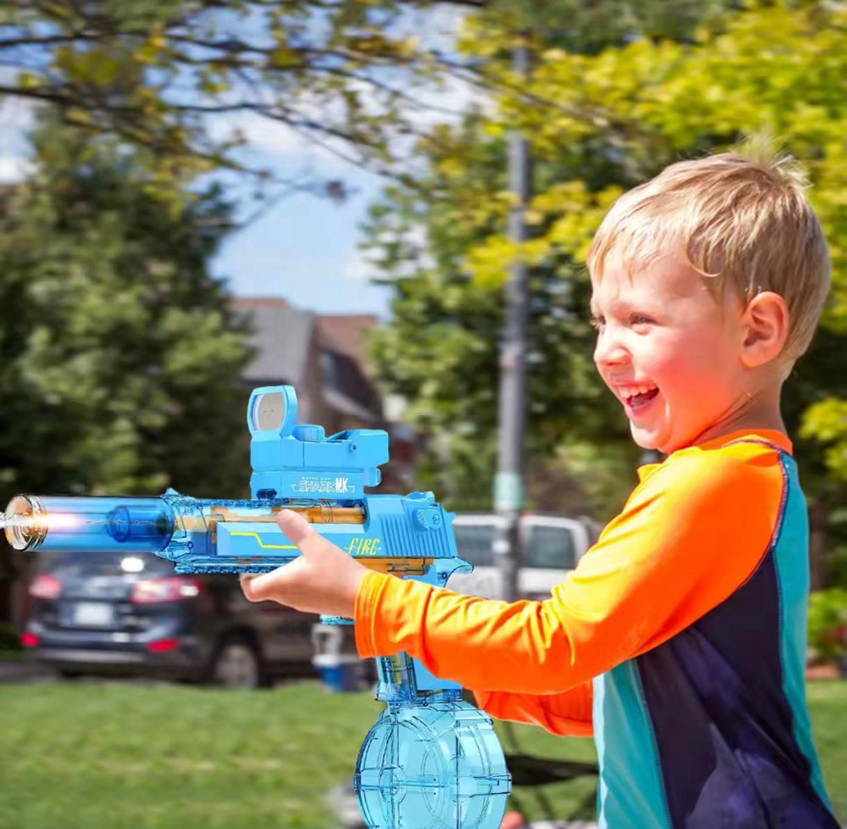 PISTOLA DE AGUA ELETRICO PARA NIÑOS