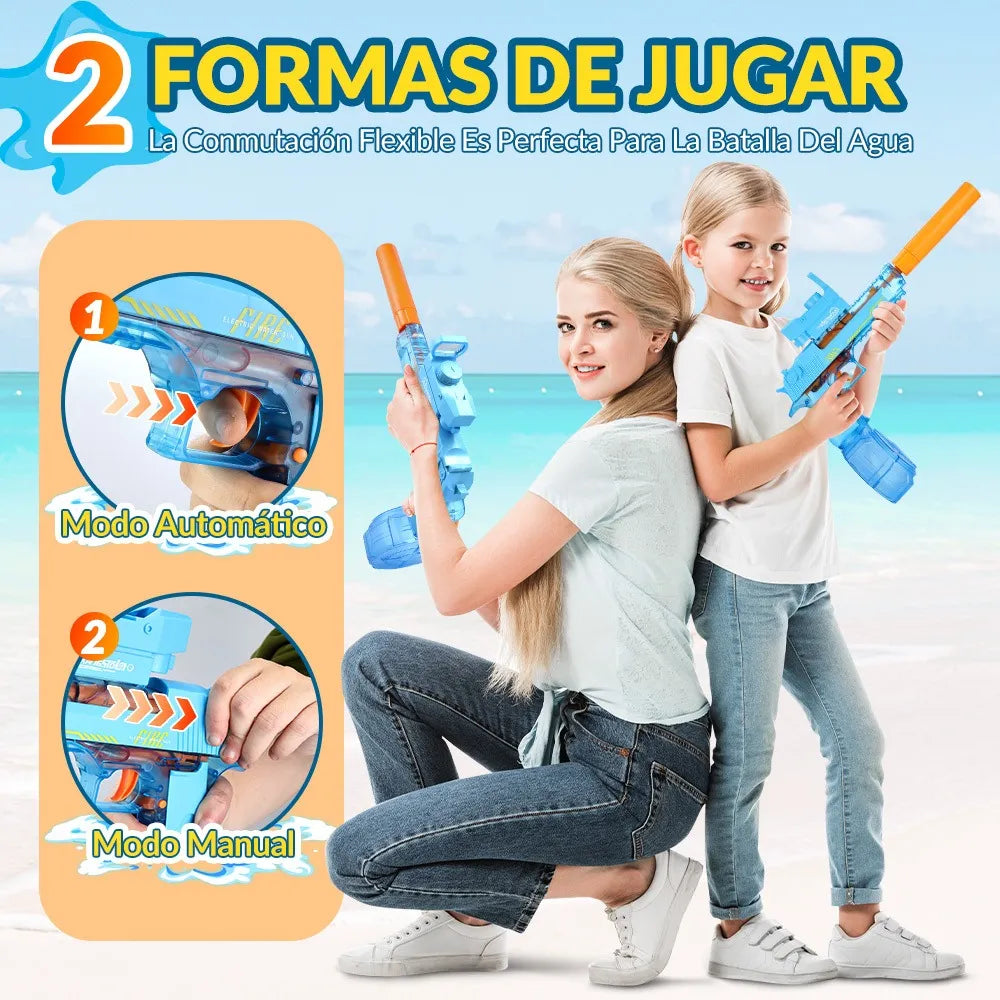 PISTOLA DE AGUA ELETRICO PARA NIÑOS
