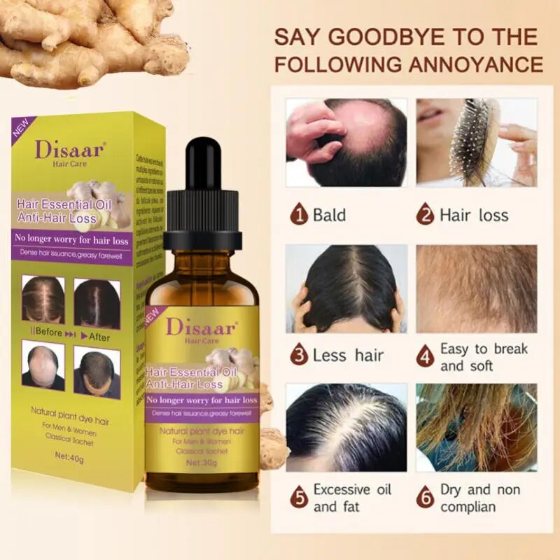 ACEITE ANTICAIDA CABELLO JENGIBRE SERUM 30G