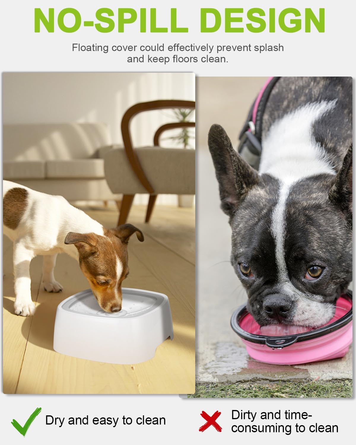 BEBEDERO ANTIGOTEO Y SALPICADURAS PARA PERROS Y GATOS