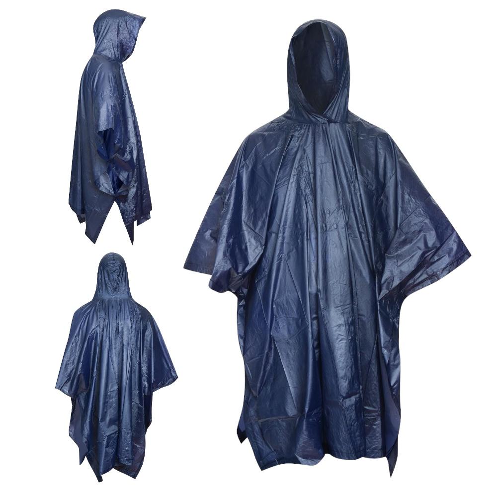 PONCHO CAPA IMPERMEABLE GRUESO  CON CAPUCHA .