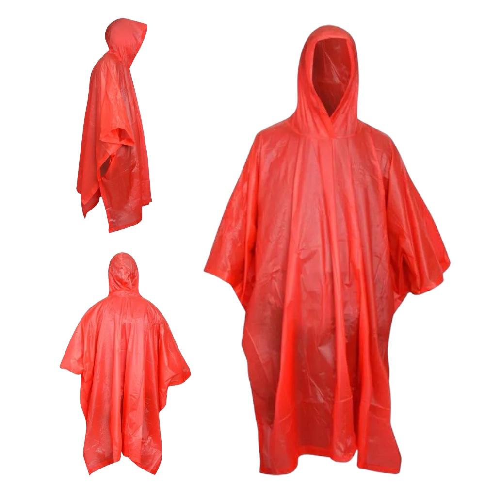 PONCHO CAPA IMPERMEABLE GRUESO  CON CAPUCHA .