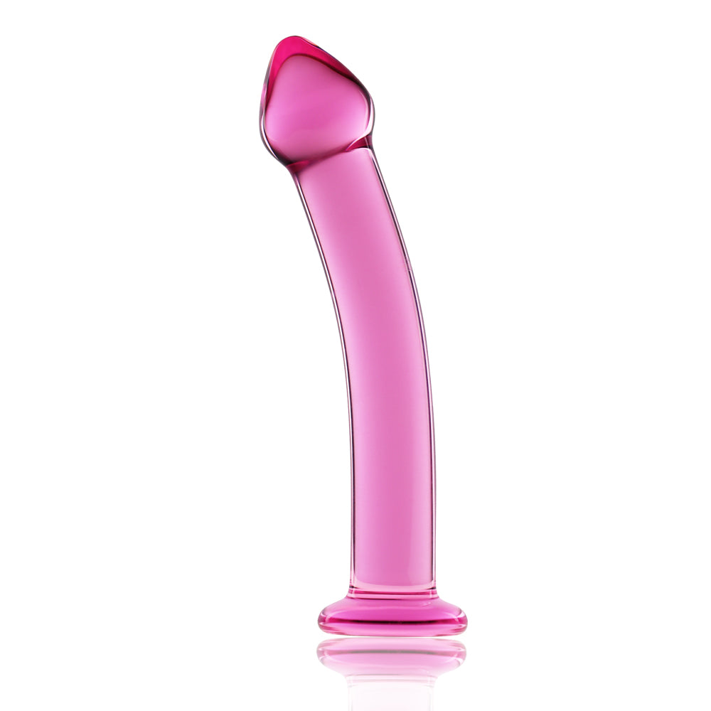 DILDO DE CRISTAL 7.5" GLASS ROMANCE