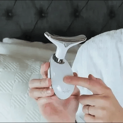 MASAJEADOR FACIAL CUELLO LED ANTIEDAD