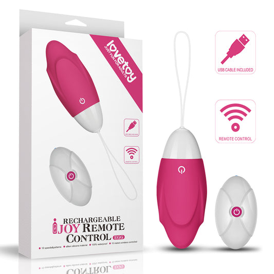 HUEVO VIBRADOR INALAMBRICO RECARGABLE ROSADO