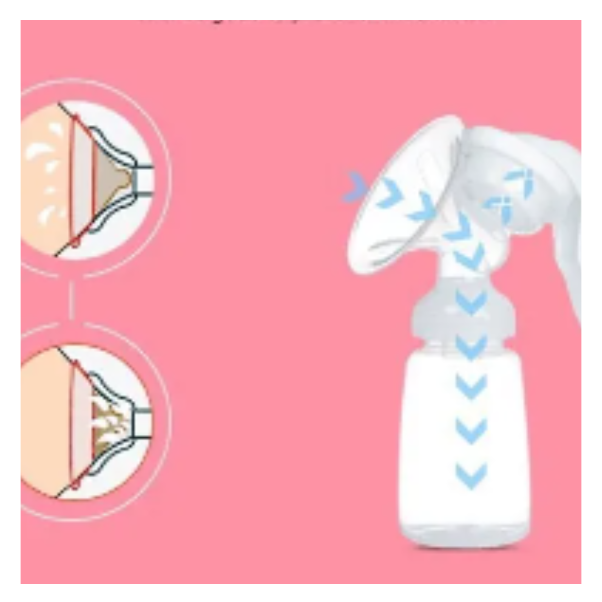 EXTRACTOR MAUAL DE LECHE MATERNA
