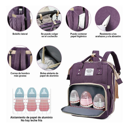 👶MULTIBABY™👶MOCHILA 3 EN 1