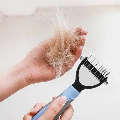 CEPILLO PARA PERROS Y GATOS CORTADOR DE NUDOS
